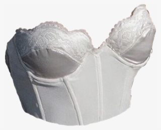 #lace #white #bustier #corset #aesthetic #niche #polyvore - Brassiere #9236364
