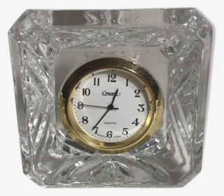 Old Clock In Crystal Made In France - Quartz Clock #9236624