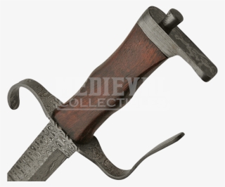 Damascus Pirate Sword - Antique Tool #9237449