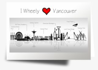 073 I Wheely Love Vancouver - Graphic Design #9237536