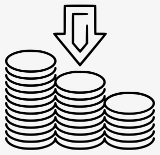 Png File - Coin Stacks Drawing Png #9237847