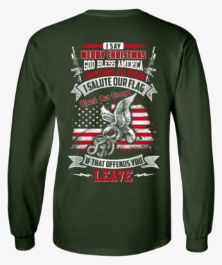 I Say Merry Christmas God Bless America Christmas - Shirt #9237852