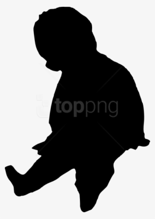 Baby Silhouette Png - Silhouette #9238648