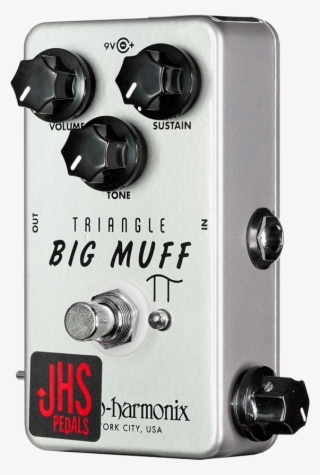Jhs Ehx Triangle Muff Illuminati Mod Pedal - Headphones #9239160