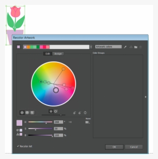 Editing Colors By Moving Color Markers On The Smooth - Illustrator Color Wheel #9239754