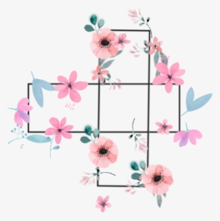 #rectangle #flower #lineas #background #overlay #aesthetic - Selenators #9239845