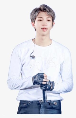 Bts Rm Rap Monster Kimnamjoon Kim Namjoon Bangtan Kpop - Kim Namjoon Grey Hair #9240308