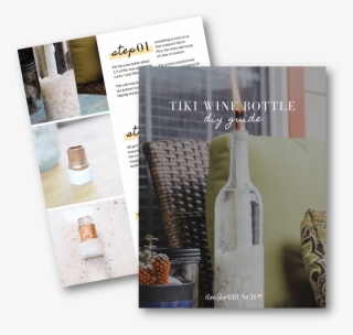 Learn How To Turn A Wine Bottle Into A Gorgeous Tiki - Champagne #9240733