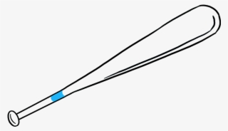 How To Draw Baseball Bat - Softball Bat Drawing #9241446