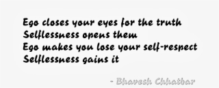 Ego Vs Selflessness W=541&amp - Quotes #9241694