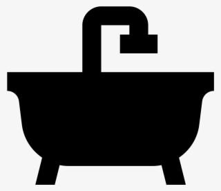 This Icon Is A Picture Of A Shower And Tub #9241799