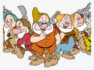 Snow White And The Seven Dwarfs Clipart Bow - Snow White And The Seven Dwarfs Png #9243537