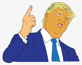 Finger Pointing At You Clipart - Trump Finger Clipart #9245154