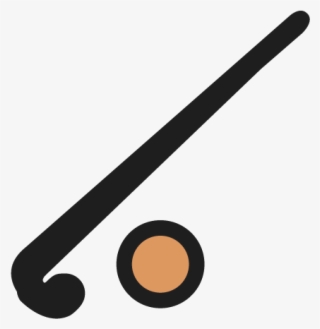 Cartoon Hockey Stick - Circle #9245714