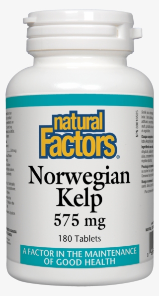 Natural Factors Norwegian Kelp #9245924