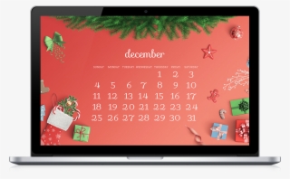 December 2016 Calendar - Led-backlit Lcd Display #9246118