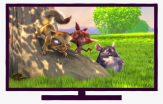 1/7 - Watching Tv - Big Buck Bunny #9247285