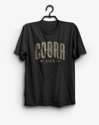 Cobra Tshirt Mockup Hero Logo Black V1 #9247586