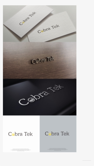 Bold, Masculine, It Company Logo Design For Cobra Tek - Calligraphy #9247622