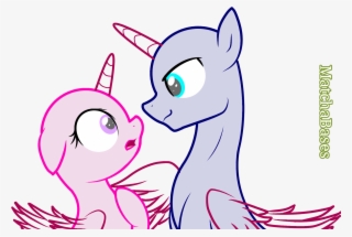 How To Draw A Unicorn With Wings Download - My Little Pony Base Couple #9247914