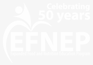 50th White Efnep National Logo - Graphic Design #9249589