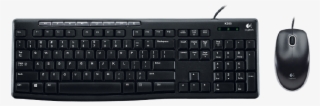 Logitech Mk200 Usb Keyboard & Mouse Combo With - Microsoft Wireless Desktop 900 Usb Port #9250184
