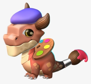 Palette Dragon Baby - Dragon Mania Legends Dragon De Paleta #9250410