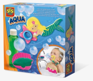 Mermaid Bubble Blower In Bath - Es Ses 13021 Aqua Mermaid Bubble Blower In Bath #9250659