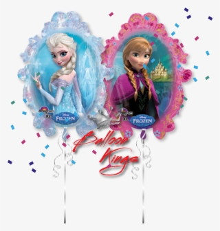 Elsa And Anna - Ballon Elsa Et Anna #9250755