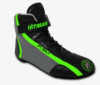 New Product Hitman P1 Sim Shoes - Neon Green Wrestling Shoes #9251333