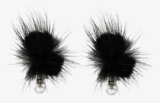 Shops Fuzzy Ball Earrings B - Pasties #9252043