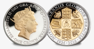 Her Majesty's 90th Birthday Crown Coin By Raphael Maklouf - Crown #9252332