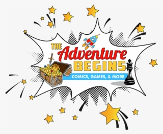 Adventure Begins Logog With Blast #9252419