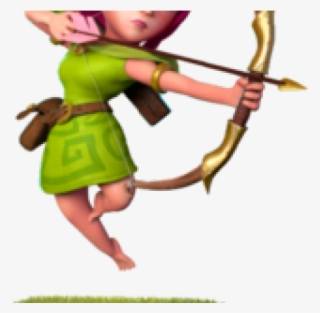 Clash Of Clans Clipart Character - Archer Of Coc #9252637