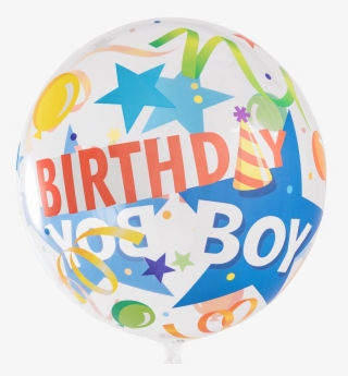 Birthday Boy Party Hat Bubble Balloon - Birthday Boy #9252780