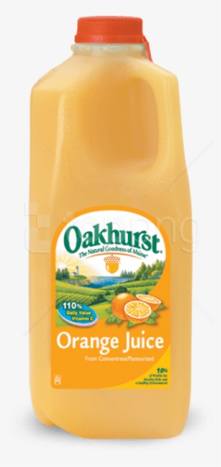 Free Png Orange Juice Splash Png Png Image With Transparent - Oakhurst Dairy #9252835