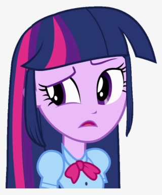 Thebar, Derpibooru Exclusive, Equestria Girls, Female, - Mlp Base Eg Confused #9253068