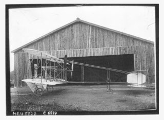1909 Rossel-peugeot Biplane - Monochrome #9254339