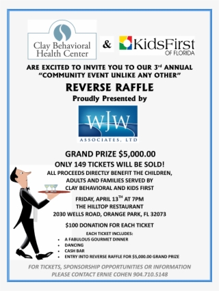 Image Of Flyer For Reverse Raffle - Rivera Ro #9254631