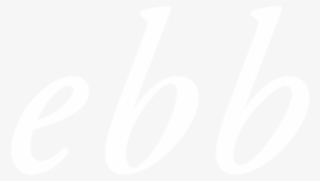 Ebb Logotype White - Toronto Film Festival Logo White #9255095