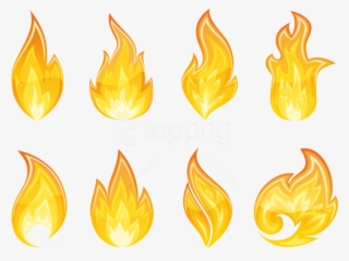 Download Flame Clipart Png Photo - Transparent Background Cartoon Flame #9255411