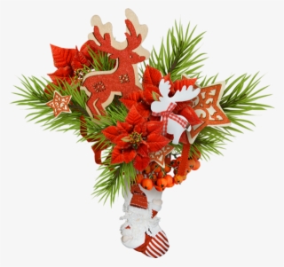 Cluster De Noël, Tube Png Décor / Christmas Scrapbook - Bouquet #9256372