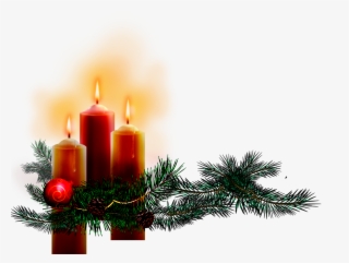 De Nuria D • Publicado En Gifs Y Glitters De Velas - Christmas Candle Decoration Png #9256474