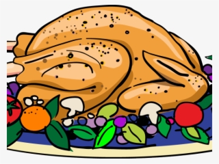 19 Feast Clipart Cartoon Food Huge Freebie Download - Cooked Turkey Clipart Png #9256849
