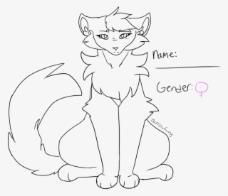 Kitty Drawing Transparent Clipart Free Download Ya - Line Art #9258715