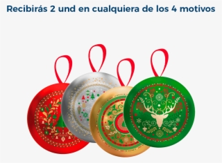 Bolas Decorativas Con Galletas De Navidad Noel - Circle #9259495