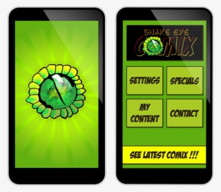 Snake Eye Comix App - Graphic Design #9259509