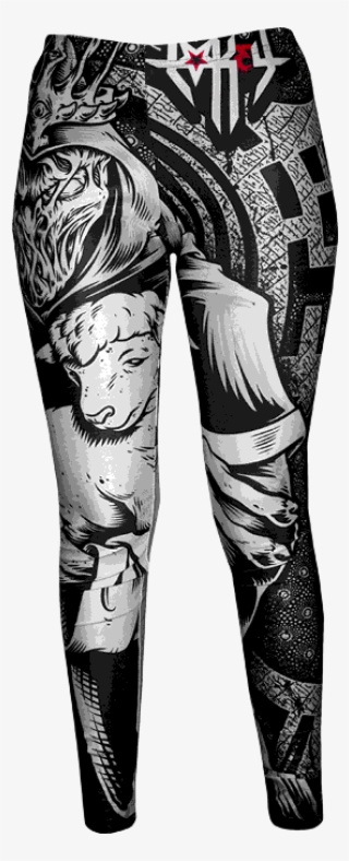 Image Of "bleed" Leggings - Leggings #9261219