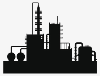 Intumescent Paint & Fire Retardant Coatings - Factory Silhouette #9262097