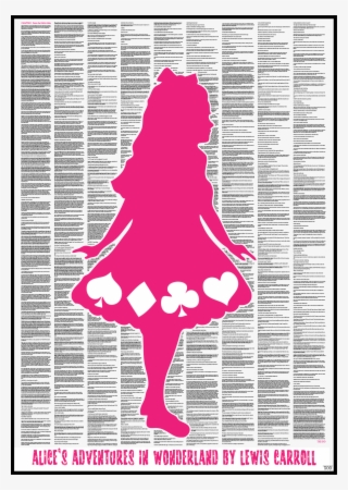 Alice In Wonderland Full Novel Text Print - Alice In Wonderland Pink #9263085